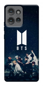 Чехол BTS logo для Motorola Edge 50