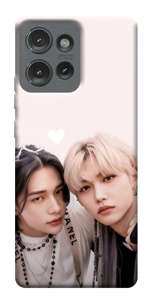 Чехол Hyunjin and Felix для Motorola Edge 50