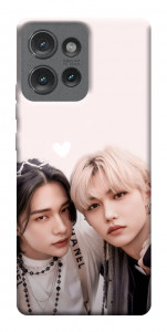 Чехол Hyunjin and Felix для Motorola Edge 50