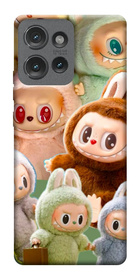 Чехол Labubu smile для Motorola Edge 50