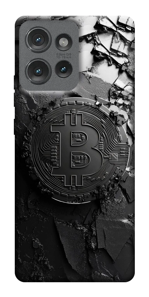 Чехол Dark bitcoin для Motorola Edge 50