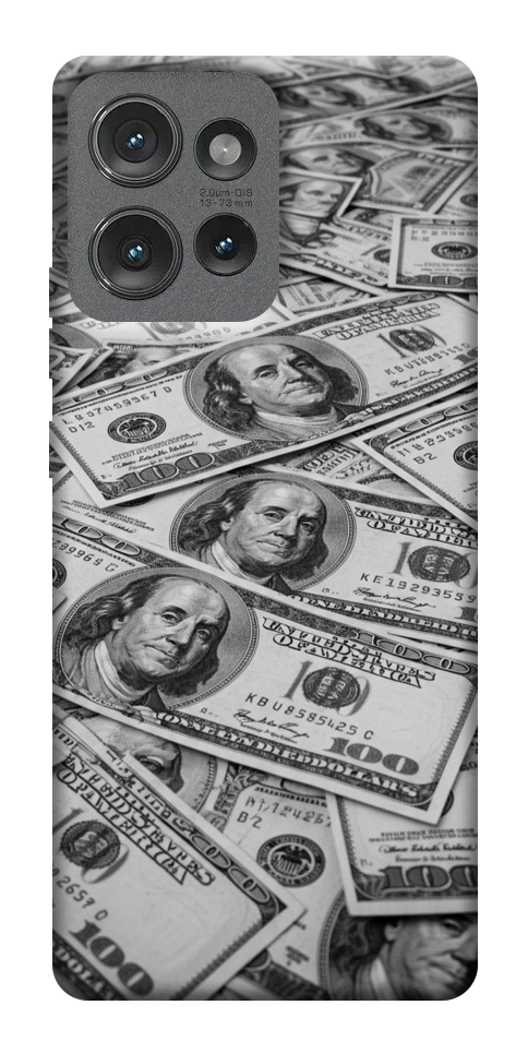 Чехол Dollars background для Motorola Edge 50