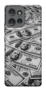 Чехол Dollars background для Motorola Edge 50