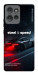 Чехол Black and red care для Motorola Edge 50