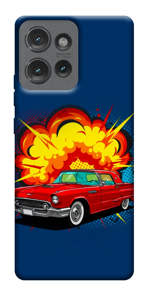 Чехол Retro explosion для Motorola Edge 50
