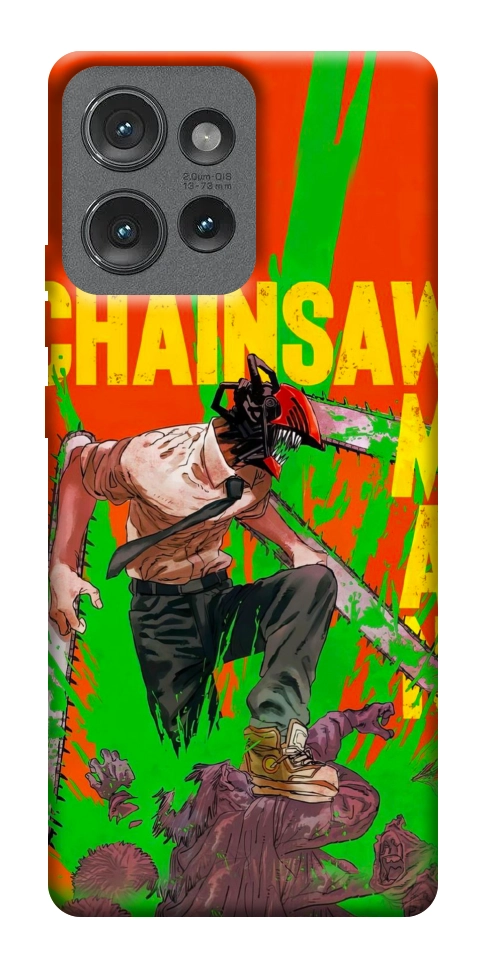 Чехол Chainsaw man для Motorola Edge 50