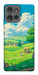 Чехол Miyazaki landscape для Motorola Edge 50