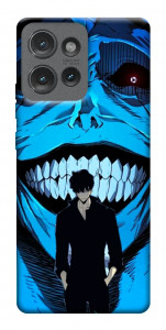 Чохол Solo leveling blue vibe для Motorola Edge 50