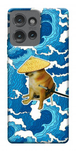 Чохол Sad dog samurai для Motorola Edge 50