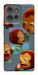 Чехол Side eye monkey для Motorola Edge 50