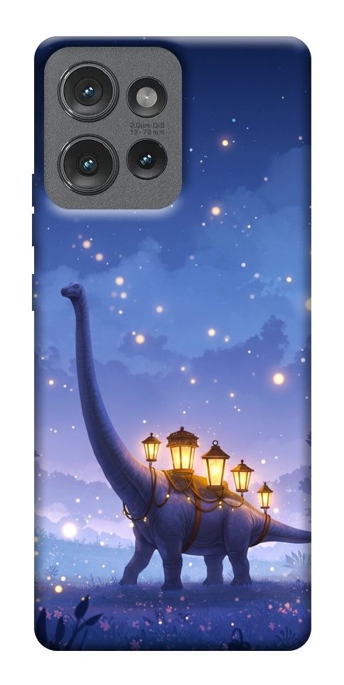 Чехол Lanterns dino для Motorola Edge 50