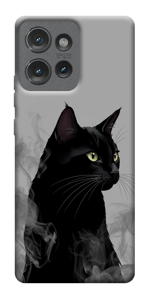 Чохол Smoke cat для Motorola Edge 50