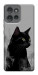 Чохол Smoke cat для Motorola Edge 50