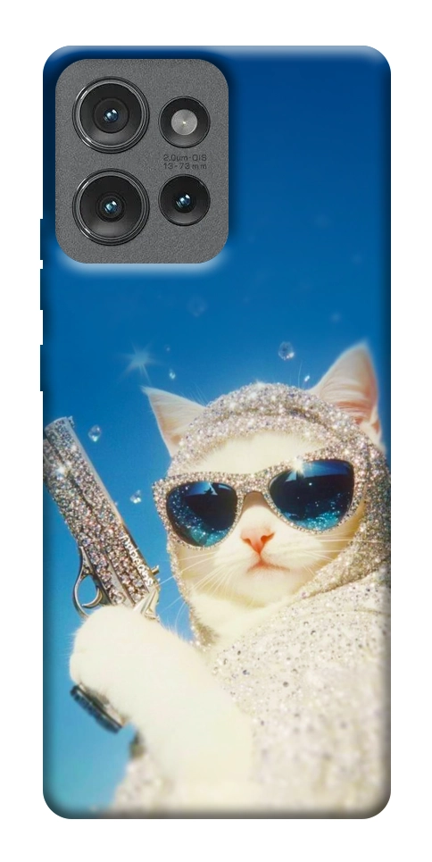 Чехол Diamond kitty для Motorola Edge 50