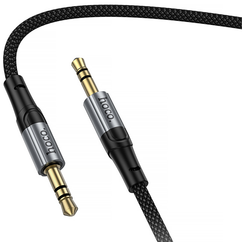 Аудио кабель Aux Hoco UPA33 Nuevo (1.5m) (Black) в магазине vchehle.ua