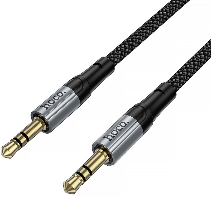 Купить Аудио кабель Aux Hoco UPA33 Nuevo (1.5m) (Black) на vchehle.ua