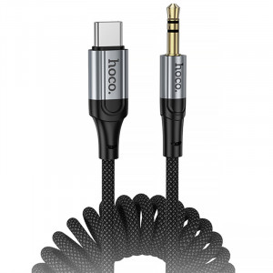 Аудио кабель Aux Hoco UPA33B Nuevo (Type-C to AUX 3.5mm) (1.5m)