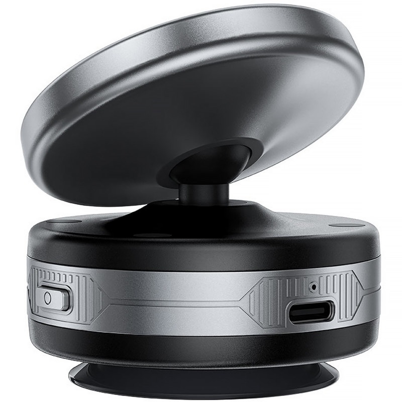 Фото Автотримач з БЗП Acefast E29 Magnetic Wireless Charging Auto Fix 15W (Metal gray) на vchehle.ua