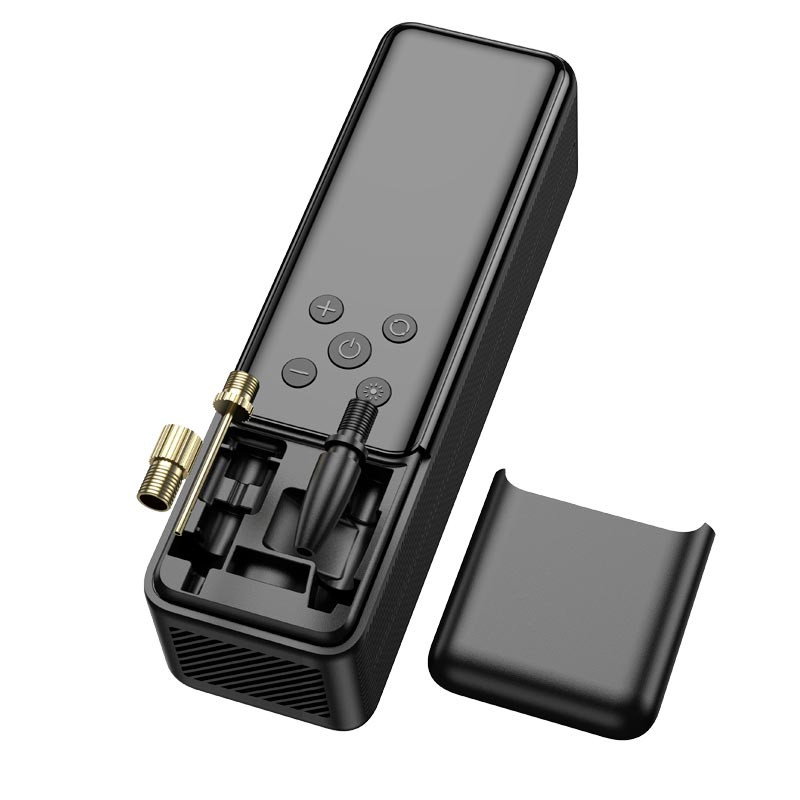 Автомобильный насос Hoco ZP5 May smart air pump (Black) в магазине vchehle.ua