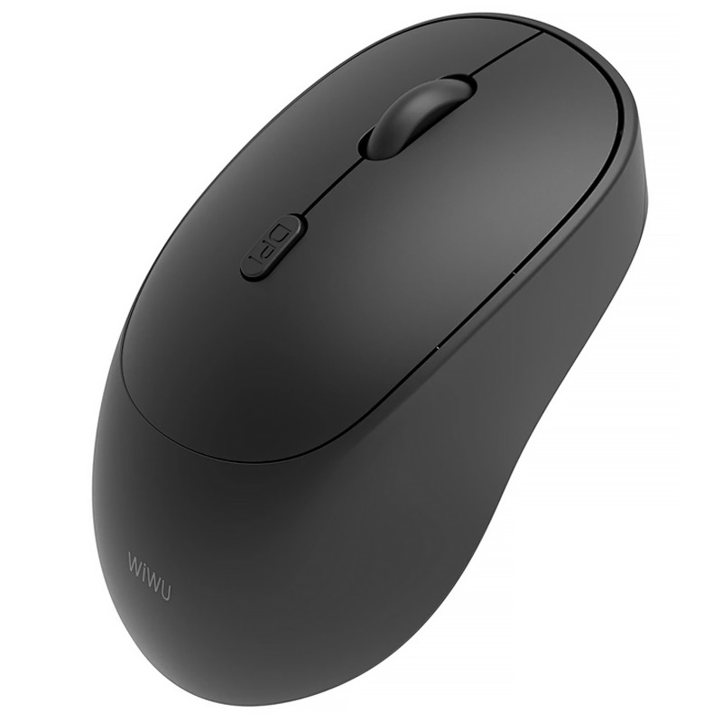 Фото Миша бездротова WIWU WM112 2.4G (Black) в маназині vchehle.ua