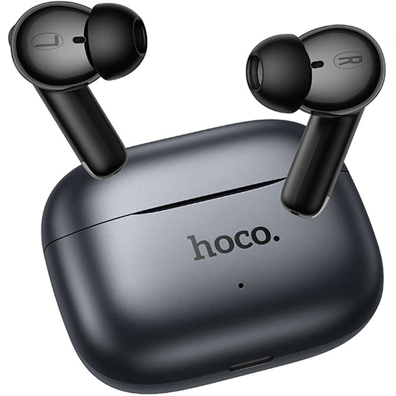 Купить Беспроводные TWS наушники Hoco EQ27 Fun ANC+ENC+smart AI translation (Metal gray) на vchehle.ua