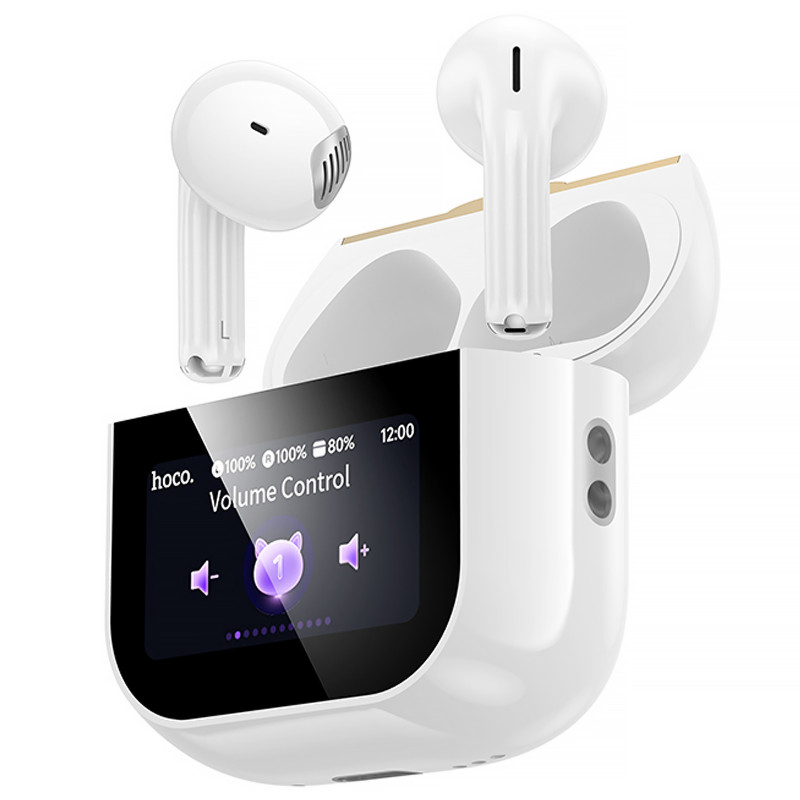 Беспроводные TWS наушники Hoco EW89 Kissa (White) в магазине vchehle.ua