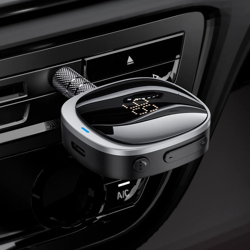 Купить Bluetooth аудио ресивер Hoco E80 Travel (AUX 3.5mm) (Black) на vchehle.ua
