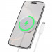 Фото БЗУ Hoco CW63 Fast Qi2 magnetic 15W (White) в магазине vchehle.ua
