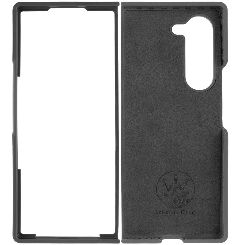 Фото Чохол Foldables Silicone Cover Lakshmi (AAA) на Samsung Galaxy Z Fold5 (Чорний / Black) в маназині vchehle.ua