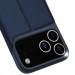 Купить Чехол-книжка Dux Ducis с карманом для визиток для Apple iPhone 17 Pro (6.3") (Синий) на vchehle.ua