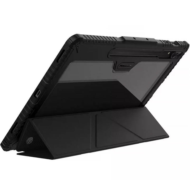 Фото Чохол-книжка Nillkin Bumper Pro Multi-angle для Samsung Galaxy Tab S10 Ultra / S9 Ultra (14.6'') (Black) в маназині vchehle.ua