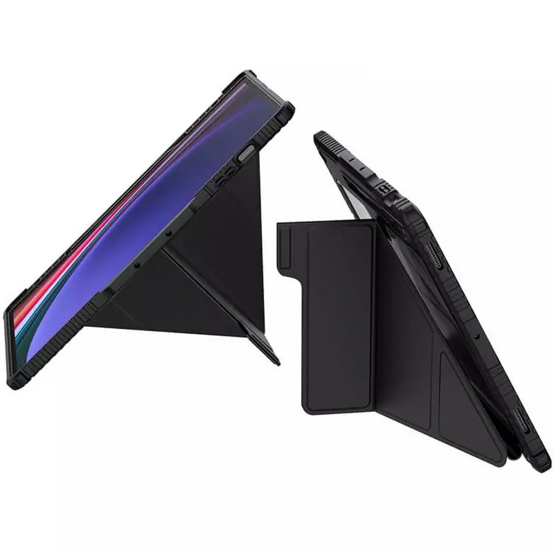 Чохол-книжка Nillkin Bumper Pro Multi-angle для Samsung Galaxy Tab S10 Ultra / S9 Ultra (14.6'') (Black) в магазині vchehle.ua