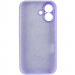 Купить Чехол Silk Full Camera Protective (AA) для Apple iPhone 16 Plus (6.7") (Сиреневый / Dasheen) на vchehle.ua