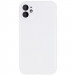 Чехол Silk Full Camera Protective (AA) NO LOGO для Apple iPhone 12 (6.1") (Белый / White)