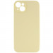 Чехол Silk Full Camera Protective (AA) NO LOGO для Apple iPhone 13 (6.1") (Желтый / Mellow Yellow)