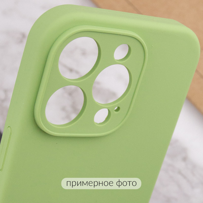Чехол Silk Full Camera Protective (AA) NO LOGO для Apple iPhone 17 (6.3") (Мятный / Mint) в магазине vchehle.ua