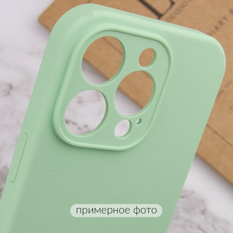 Чехол Silk Full Camera Protective (AA) NO LOGO для Apple iPhone 17 Pro (6.3") (Зеленый / Pistachio) в магазине vchehle.ua