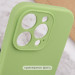 Чохол Silk Full Camera Protective (AA) NO LOGO на Apple iPhone 17 Pro Max (6.9") (М'ятний / Mint) в магазині vchehle.ua