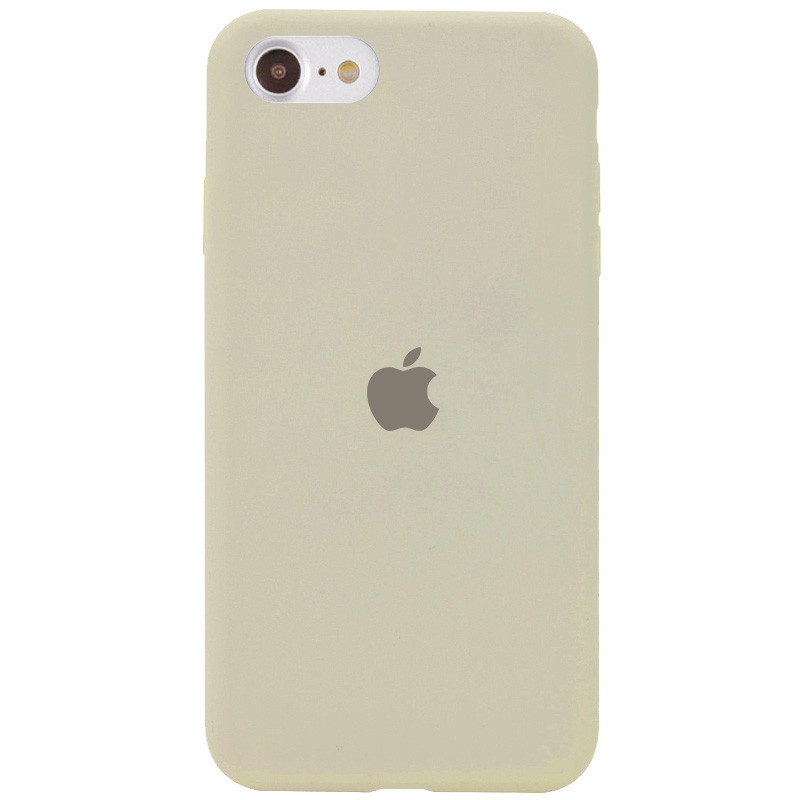 Чехол Silk Full Protective (AA) для Apple iPhone SE (2020) / 7 / 8 (4.7") (Бежевый / Antique White)