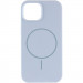 Фото Чехол Silk Full Protective (AA) NO LOGO with Magnetic Fit для Apple iPhone 15 (6.1") (Голубой / Lilac Blue) на vchehle.ua
