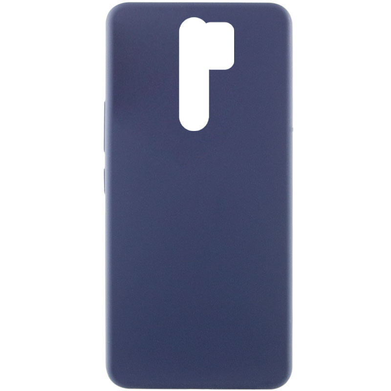 Чохол Silicone Cover Lakshmi (AAA) на Xiaomi Redmi Note 8 Pro (Темно-синій / Midnight blue)