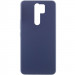 Чохол Silicone Cover Lakshmi (AAA) на Xiaomi Redmi Note 8 Pro (Темно-синій / Midnight blue)