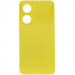 Чохол Silicone Cover Lakshmi Full Camera (A) на Oppo A58 4G (Жовтий / Flash)