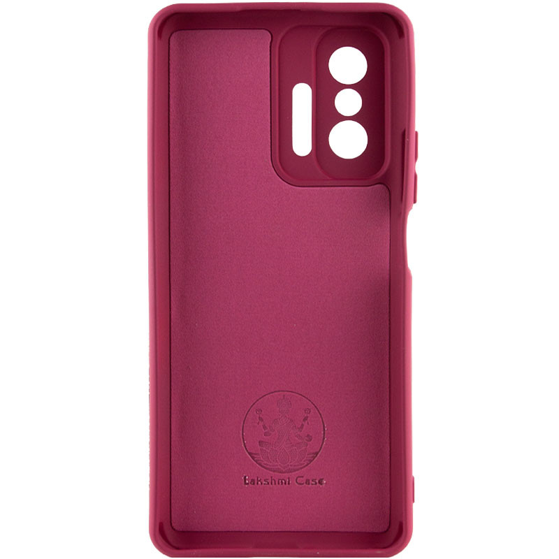 Фото Чохол Silicone Cover Lakshmi Full Camera (AA) на Xiaomi 11T / 11T Pro (Бордовий / Marsala) на vchehle.ua