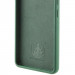 Фото Чехол Silicone Cover Lakshmi Full Camera (AA) with logo для Xiaomi Redmi Note 14 4G (Int. version) (Зеленый / Dark green) на vchehle.ua