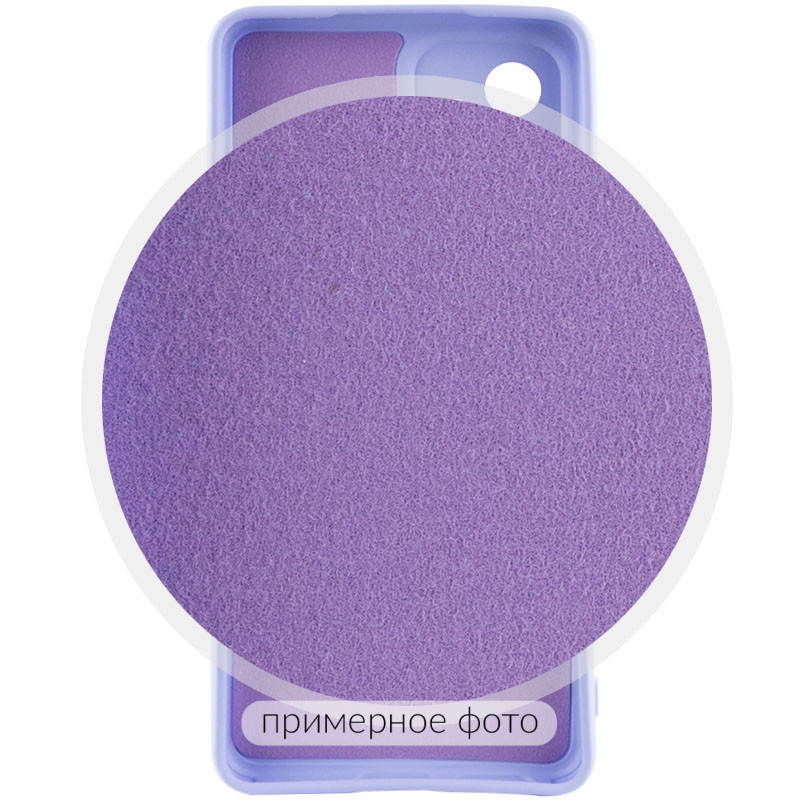 Фото Чохол Silicone Cover Lakshmi Full Camera (AA) with logo на Xiaomi Redmi A5 / Poco C71 (Бузковий / Dasheen) в маназині vchehle.ua
