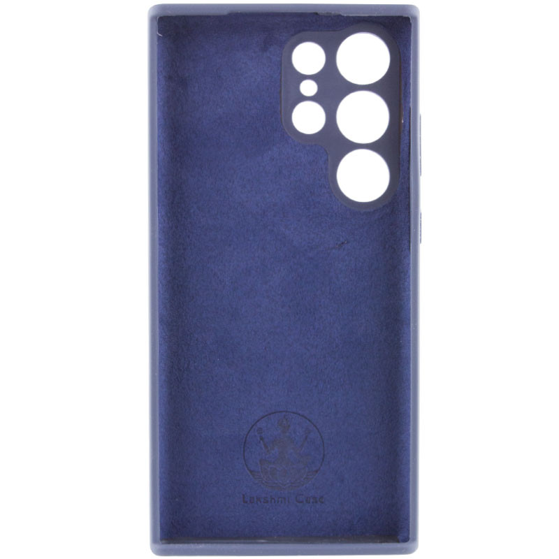 Фото Чехол Silicone Cover Lakshmi Full Camera (AAA) для Samsung Galaxy S23 Ultra (Темно-синий / Midnight blue) на vchehle.ua