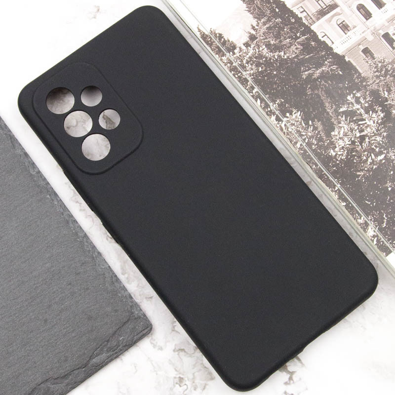 Фото Чехол Silicone Cover Lakshmi Full Camera (AAA) для Samsung Galaxy A32 5G (Черный / Black) в магазине vchehle.ua