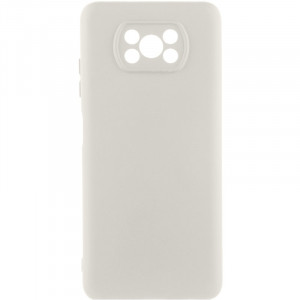 Чехол Silicone Cover Lakshmi Full Camera (AAA) для Xiaomi Poco X3 NFC