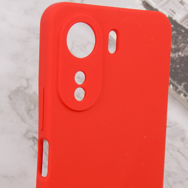 Купити Чохол Silicone Cover Lakshmi Full Camera (AAA) на Xiaomi Redmi 13C / Poco C65 (Червоний / Red) на vchehle.ua